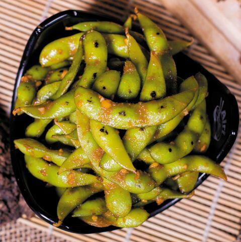 Garlic Edamame