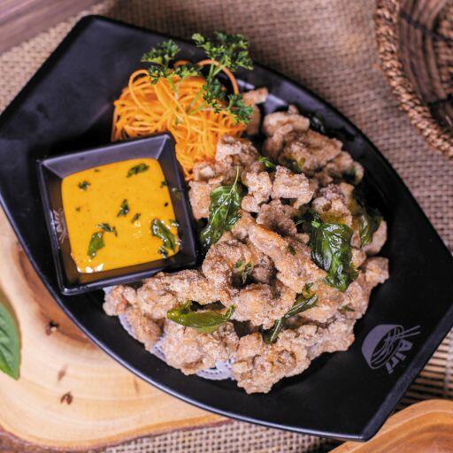 Basil Chicken Karaage