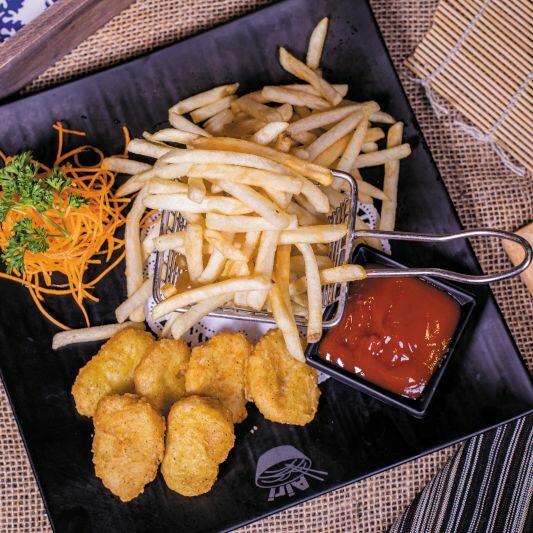 Chicken Nuggets French Fries
